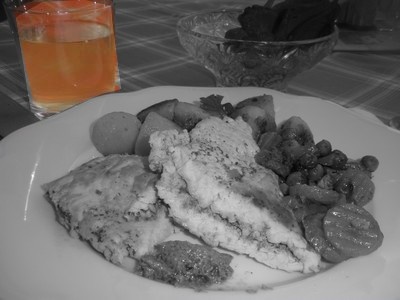 Prírodný morčací rezeň s bazalkovým pestom - nepodarený (fotorecept) - obrázok 7