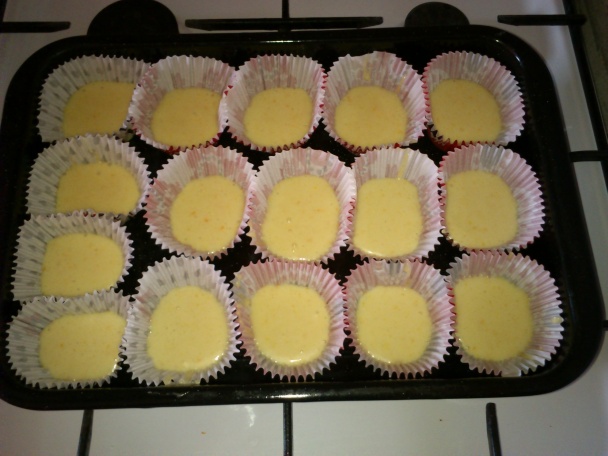 Pomarančové muffiny - obrázok 1