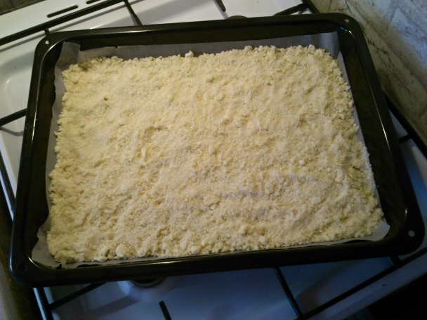 Sypaný koláč - obrázok 1