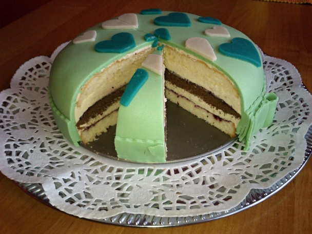 Torta a karamelový krém - obrázok 5