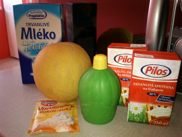 Melónová zmrzlina - obrázok 1