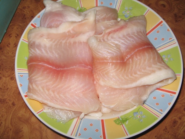 File Pangasius s cuketou a zeleninou. - obrázok 1