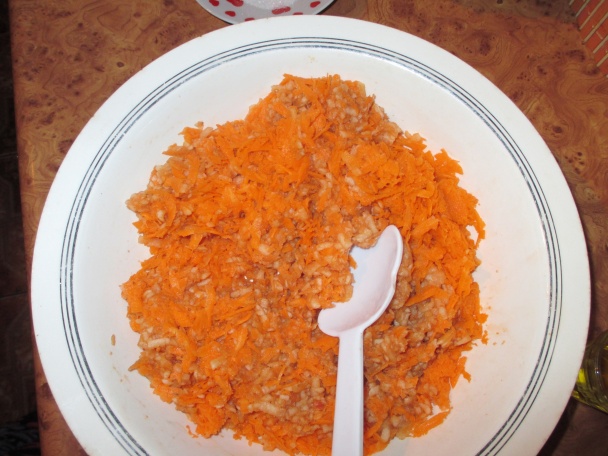 Mrkvový šalát s tofu (fotorecept) - obrázok 2