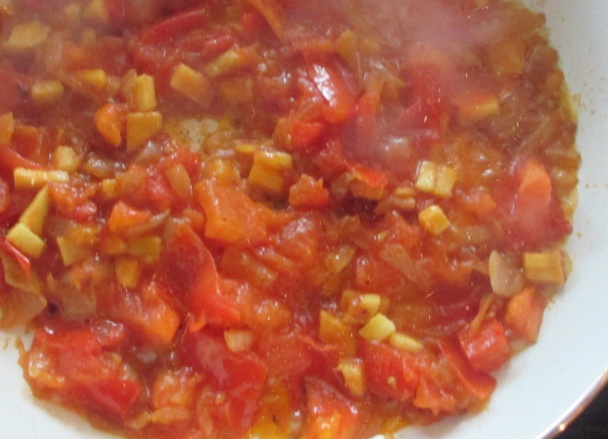 Cuketovo-paradajková chilli polievka (fotorecept) - obrázok 5