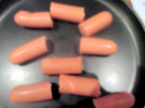 Párky so špagetami (fotorecept) - obrázok 1