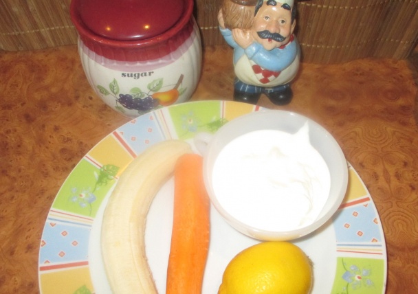 Mrkvový šalát s banánom (fotorecept) - obrázok 1