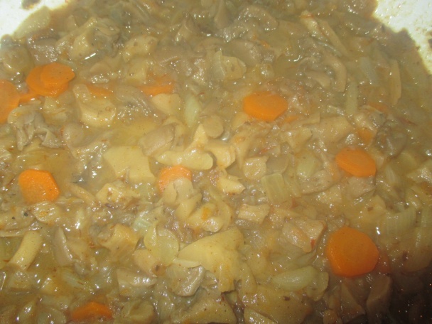 Polievka hlivová s údeným mäsom (fotorecept) - obrázok 7