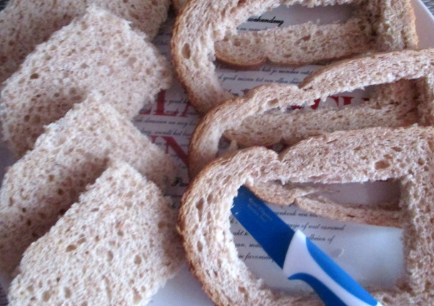 Volské oko zapečené v krajci chleba (fotorecept) - obrázok 2