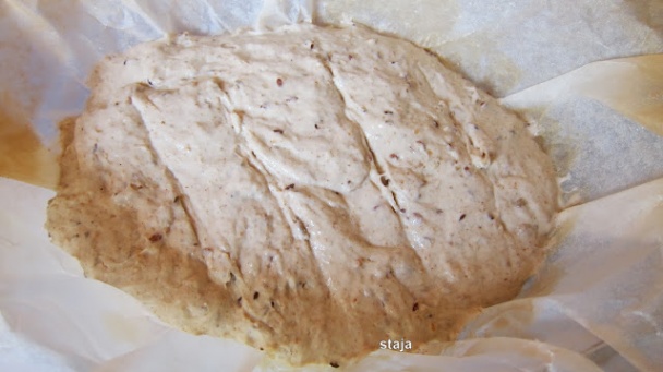 Kváskový chlieb pšenično - ražný s celozrnnou múkou (fotorecept) - obrázok 3