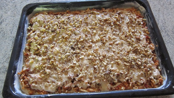 Jablkovo-orechový koláč so špaldou (fotorecept) - obrázok 3