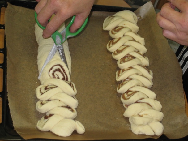 Strihaný kysnutý závin - obrázok 7