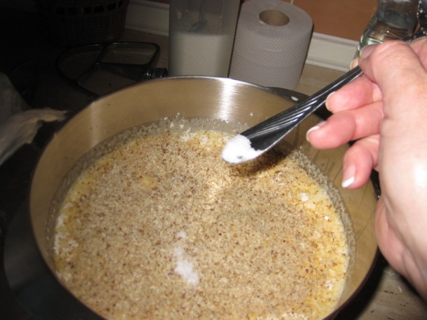 Orechová torta s parížskym krémom - pečenie a plnenie časť 1. - obrázok 5