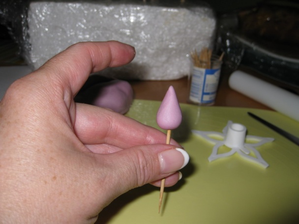 Kakaová torta a postup na ružičky - obrázok 6