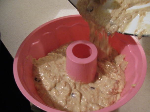 Jabĺčkovo-oriešková bábovka (fotorecept) - obrázok 5