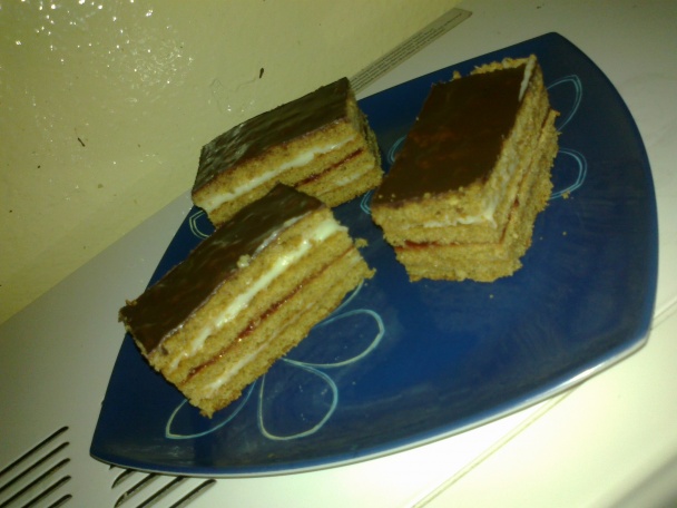 Medové rezy  - obrázok 3