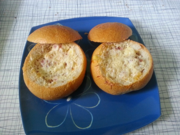 Zapečená žemľa  - obrázok 3