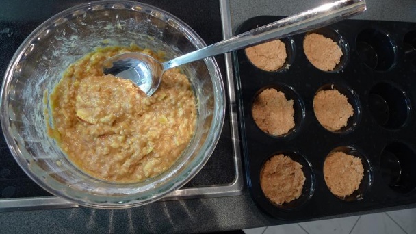 Jablkové Muffiny - obrázok 2