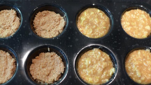 Jablkové Muffiny - obrázok 3