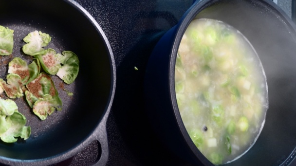 Smotanová polievka z ružičkového kelu - obrázok 2