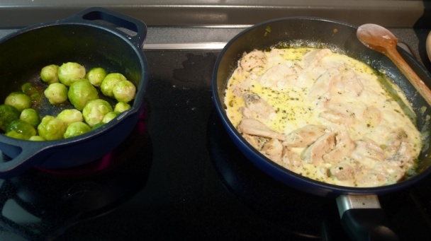 Horčicové kuracie prsia s ružičkovým kelom - obrázok 4