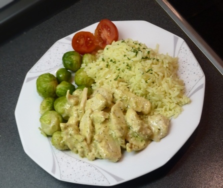 Horčicové kuracie prsia s ružičkovým kelom - obrázok 6