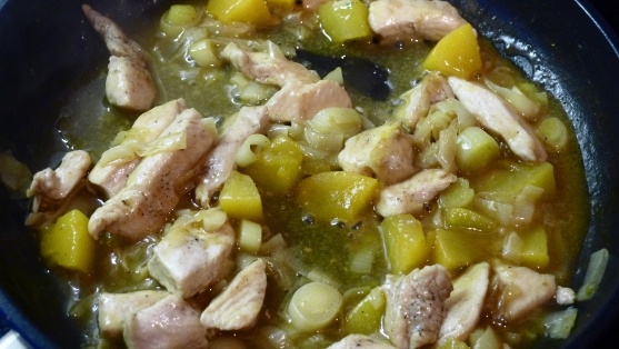 Kuracie prsia s broskyňami - obrázok 3