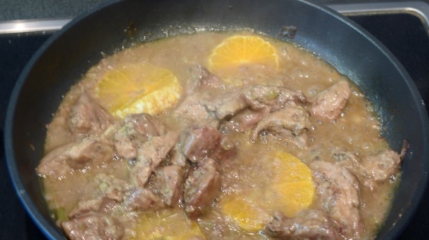 Javorovo-mandarínková morčacia pečeň - obrázok 2