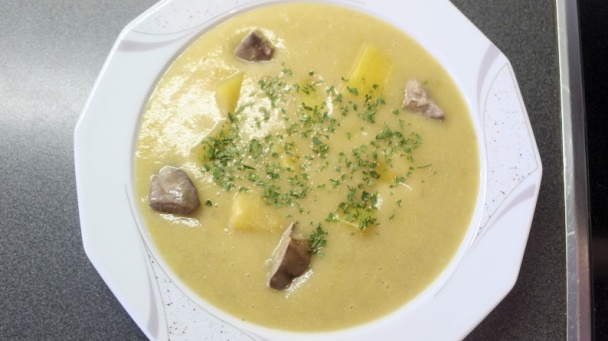 Kvaková polievka s morčacou pečeňou - obrázok 4