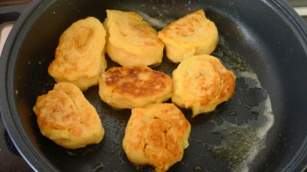 Zavinuté knedlíky, zubáč na prírodno s horčicovou omáčkou (fotorecept) - obrázok 4