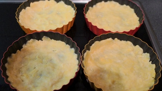 Šampiňónovo-hlivový mini quiche - obrázok 1
