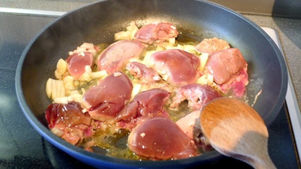 Morčacia pečeň na zelenine (fotorecept) - obrázok 2