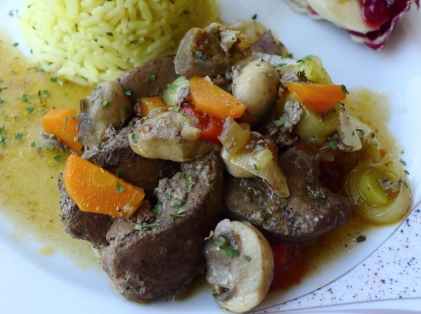 Morčacia pečeň na zelenine (fotorecept) - obrázok 6