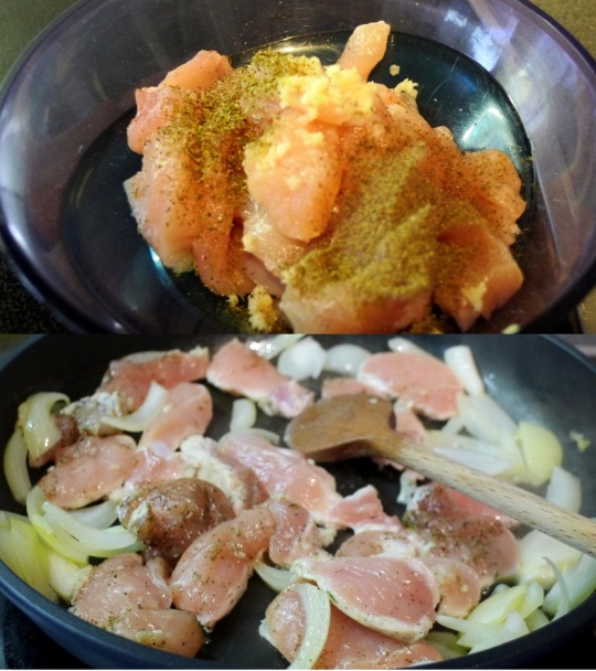 Kuracie mäso so špargľou, zemiakmi a parmezánom (fotorecept) - obrázok 2