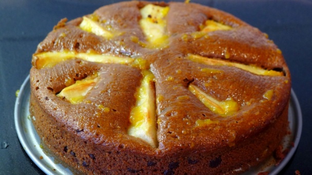 Čokoládový koláč s hruškami (fotorecept) - obrázok 9