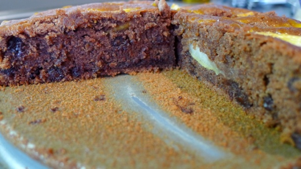 Čokoládový koláč s hruškami (fotorecept) - obrázok 10