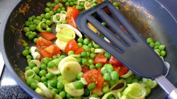 Tofu obalené v kokose so zeleninou (fotorecept) - obrázok 4