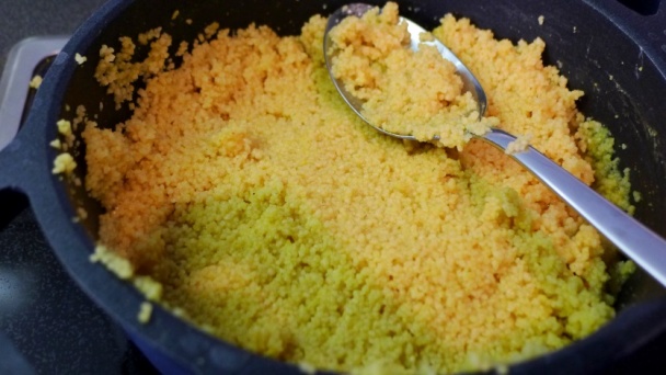 Krémový kuskus s opečenými hubami (fotorecept) - obrázok 2