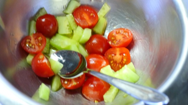 Svieži tuniakovo-ryžový šalát (fotorecept) - obrázok 2