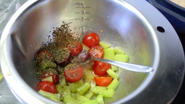 Svieži tuniakovo-ryžový šalát (fotorecept) - obrázok 4