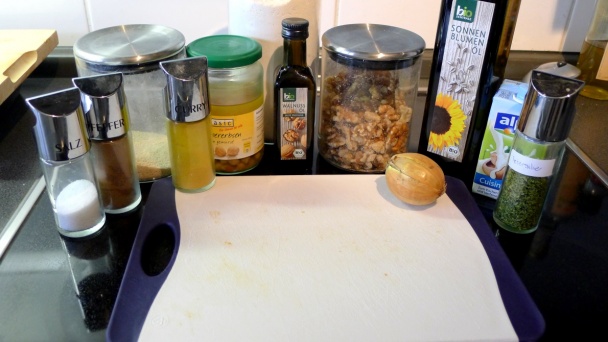 Cícerovo-orechové placky (fotorecept) - obrázok 1