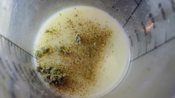 Korenisté sójové placky s opečenou polentou (fotorecept) - obrázok 3