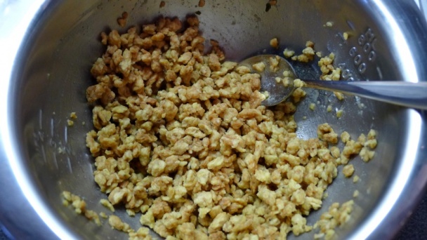 Korenisté sójové placky s opečenou polentou (fotorecept) - obrázok 8