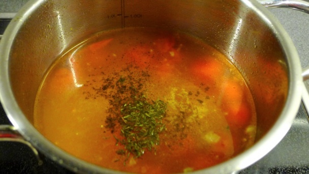 Paradajkovo-tekvicová polievka (fotorecept) - obrázok 4