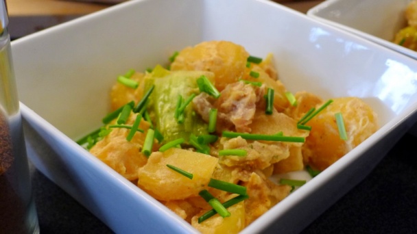 Cibuľové zemiaky na bielom víne (fotorecept) - obrázok 5