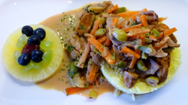 Seitan v hubovo-zeleninovej omáčke (fotorecept) - obrázok 5