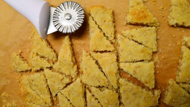 Sezamové krekry (fotorecept) - obrázok 4