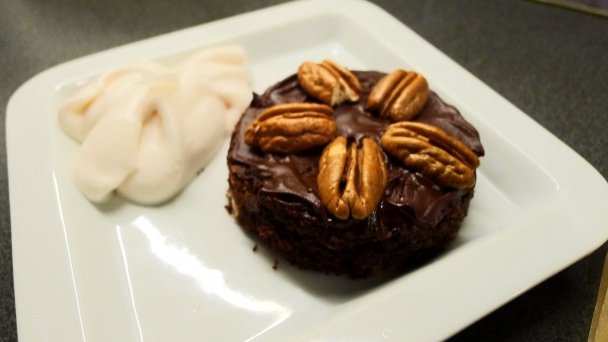 Čokoládový koláč s cícerom a pekanovými orechmi (fotorecept) - obrázok 10