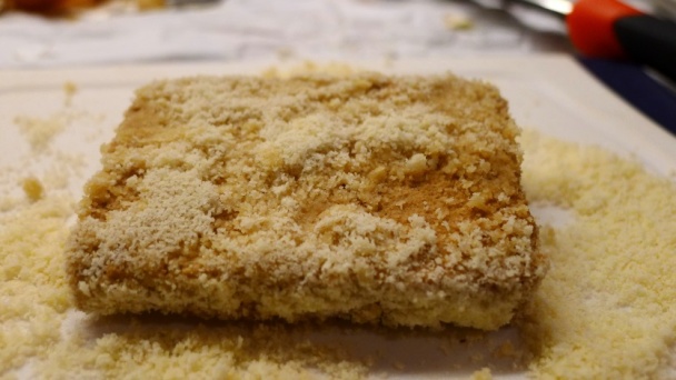 Tofu obalené v mandliach s pekanovou omáčkou (fotorecept) - obrázok 4