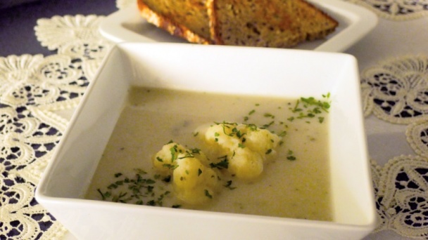 Karfiolová polievka (fotorecept) - obrázok 7