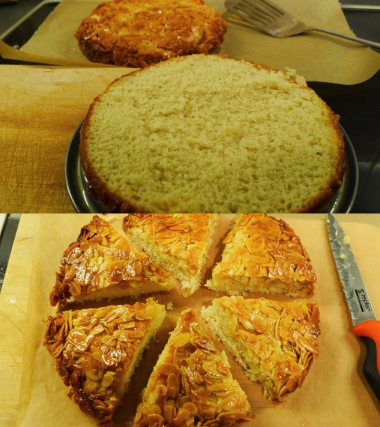 Mandľovo-medový koláč Bienenstich (fotorecept) - obrázok 8